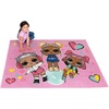 image:imageHot Wheels Interactive Play Area Rug 69 x 52 Inch Large Kids Race Track Playmat with NonSlip Backing for Bedroom amp Playroom 100 Officially Licensed Product by FrancoLol Surprise