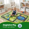 image:imageHot Wheels Interactive Play Area Rug 69 x 52 Inch Large Kids Race Track Playmat with NonSlip Backing for Bedroom amp Playroom 100 Officially Licensed Product by FrancoJohn Deere
