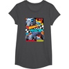 image:imageHot Wheels Lets Race  Bone Shaker TShirtDark Heather Grey