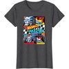 image:imageHot Wheels Lets Race  Bone Shaker TShirtDark Heather Grey