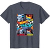 image:imageHot Wheels Lets Race  Bone Shaker TShirtHeather Blue