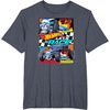 image:imageHot Wheels Lets Race  Bone Shaker TShirtHeather Blue