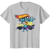 image:imageHot Wheels Lets Race  Coop in It to Win It TShirtSilver Grey