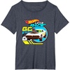 image:imageHot Wheels Lets Race  Eyes on The Prize TShirtHeather Blue