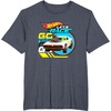 image:imageHot Wheels Lets Race  Eyes on The Prize TShirtHeather Blue