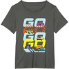 image:imageHot Wheels Lets Race  Go Go Go Go TShirtAsphalt Grey