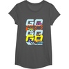 image:imageHot Wheels Lets Race  Go Go Go Go TShirtAsphalt Grey