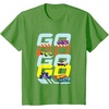 image:imageHot Wheels Lets Race  Go Go Go Go TShirtGrass Green