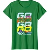 image:imageHot Wheels Lets Race  Go Go Go Go TShirtKelly Green