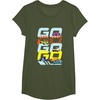 image:imageHot Wheels Lets Race  Go Go Go Go TShirtOlive Green