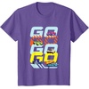 image:imageHot Wheels Lets Race  Go Go Go Go TShirtPurple Heather