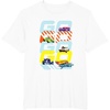 image:imageHot Wheels Lets Race  Go Go Go Go TShirtWhite