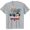 image:imageHot Wheels Lets Race  I Choose Bone Shaker TShirtHeather Grey