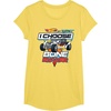 image:imageHot Wheels Lets Race  I Choose Bone Shaker TShirtLemon Yellow