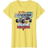 image:imageHot Wheels Lets Race  I Choose Bone Shaker TShirtLemon Yellow
