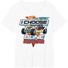 image:imageHot Wheels Lets Race  I Choose Bone Shaker TShirtWhite