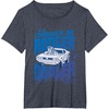 image:imageHot Wheels Lets Race  I Choose Rodger Dodger TShirtHeather Blue