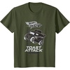 image:imageHot Wheels Lets Race  Toast Attack TShirtOlive Green