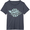 image:imageHot Wheels Lets Race Logo TShirtHeather Blue
