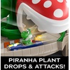 image:imageHot Wheels Mario Kart Track Set amp Toy Car Piranha Plant Slide Playset with FirstAppearance Yoshi Kart Vehicle amp Gravity LauncherPiranha
