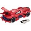 image:imageHot Wheels Marvel SpiderMan WebCar Launcher with MovementActivated Eyes amp 164 Scale Toy Character CarSpiderMan WebCar Launcher
