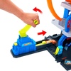 image:imageHot Wheels Mega Loop Garage Track Set with Toy Car amp HelicopterMega Loop