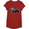 image:imageHot Wheels Monster Trucks  Tiger Shark TShirtCranberry Red