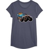 image:imageHot Wheels Monster Trucks  Tiger Shark TShirtHeather Blue