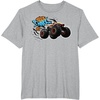 image:imageHot Wheels Monster Trucks  Tiger Shark TShirtHeather Grey
