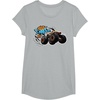 image:imageHot Wheels Monster Trucks  Tiger Shark TShirtHeather Grey
