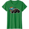 image:imageHot Wheels Monster Trucks  Tiger Shark TShirtKelly Green
