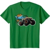 image:imageHot Wheels Monster Trucks  Tiger Shark TShirtKelly Green