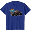image:imageHot Wheels Monster Trucks  Tiger Shark TShirtRoyal Blue