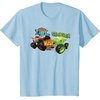 image:imageHot Wheels Monster Trucks  Tiger Shark vs Gunkster TShirtBaby Blue