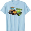 image:imageHot Wheels Monster Trucks  Tiger Shark vs Gunkster TShirtBaby Blue
