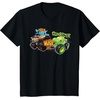 image:imageHot Wheels Monster Trucks  Tiger Shark vs Gunkster TShirtBlack
