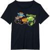 image:imageHot Wheels Monster Trucks  Tiger Shark vs Gunkster TShirtBlack