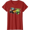 image:imageHot Wheels Monster Trucks  Tiger Shark vs Gunkster TShirtCranberry Red