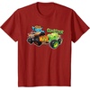image:imageHot Wheels Monster Trucks  Tiger Shark vs Gunkster TShirtCranberry Red