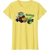 image:imageHot Wheels Monster Trucks  Tiger Shark vs Gunkster TShirtLemon Yellow