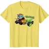image:imageHot Wheels Monster Trucks  Tiger Shark vs Gunkster TShirtLemon Yellow