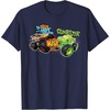 image:imageHot Wheels Monster Trucks  Tiger Shark vs Gunkster TShirtNavy Blue