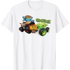 image:imageHot Wheels Monster Trucks  Tiger Shark vs Gunkster TShirtWhite