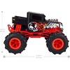 image:imageHot Wheels Monster Trucks RC Toy RemoteControl Transforming Rhinomite in 112 Scale amp 164 Scale Race Ace Converts into Launcher Connects to TrackBone Shaker