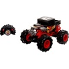 image:imageHot Wheels Monster Trucks RC Toy RemoteControl Transforming Rhinomite in 112 Scale amp 164 Scale Race Ace Converts into Launcher Connects to TrackBone Shaker