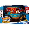 image:imageHot Wheels Monster Trucks RC Toy RemoteControl Transforming Rhinomite in 112 Scale amp 164 Scale Race Ace Converts into Launcher Connects to TrackDemo Derby