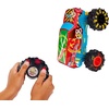 image:imageHot Wheels Monster Trucks RC Toy RemoteControl Transforming Rhinomite in 112 Scale amp 164 Scale Race Ace Converts into Launcher Connects to TrackDemo Derby