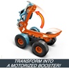 image:imageHot Wheels Monster Trucks RC Toy RemoteControl Transforming Rhinomite in 112 Scale amp 164 Scale Race Ace Converts into Launcher Connects to TrackRhinomite