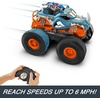 image:imageHot Wheels Monster Trucks RC Toy RemoteControl Transforming Rhinomite in 112 Scale amp 164 Scale Race Ace Converts into Launcher Connects to TrackRhinomite
