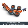 image:imageHot Wheels Monster Trucks RC Toy RemoteControl Transforming Rhinomite in 112 Scale amp 164 Scale Race Ace Converts into Launcher Connects to TrackRhinomite